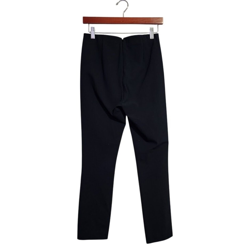 RAG & BONE Simone High Rise Skinny Ankle Pants Back Zip Stretch Trouser in Ink 4